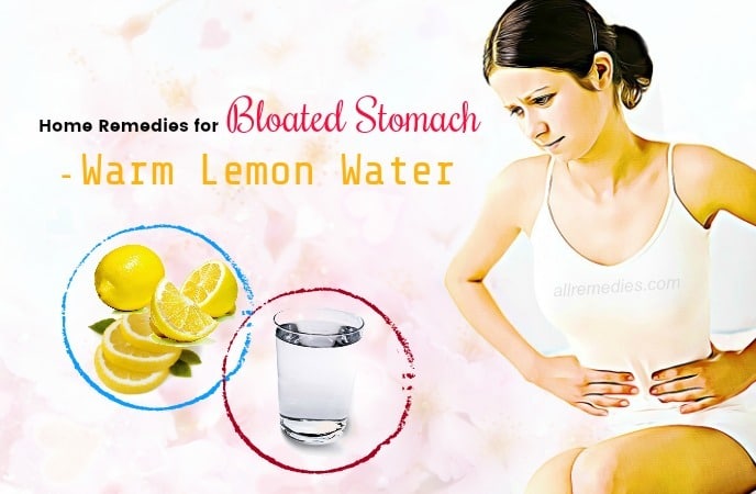 home remedies for bloated stomach
