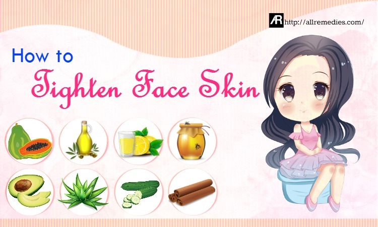 how to tighten face skin