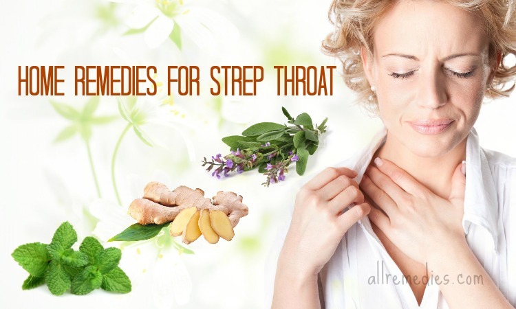 home remedies for strep throat