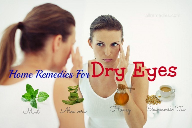 25 Simple Natural Home Remedies for Dry Eyes Relief