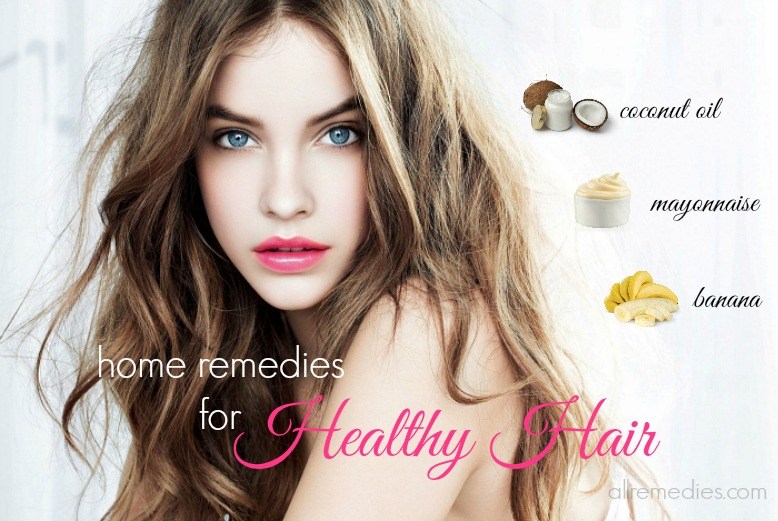 home remedies for healthy hair