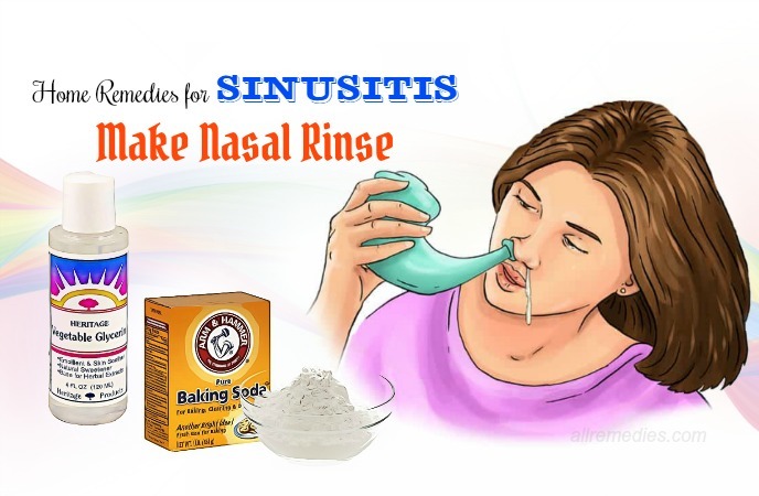 home remedies for sinusitis