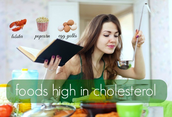 foods high in cholesterol