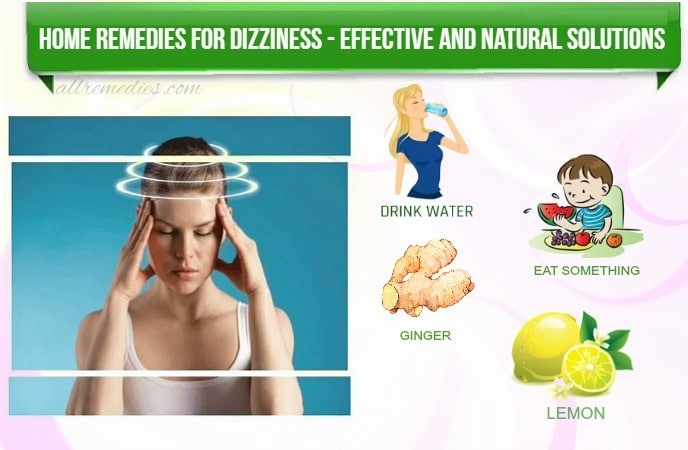 home remedies for dizziness