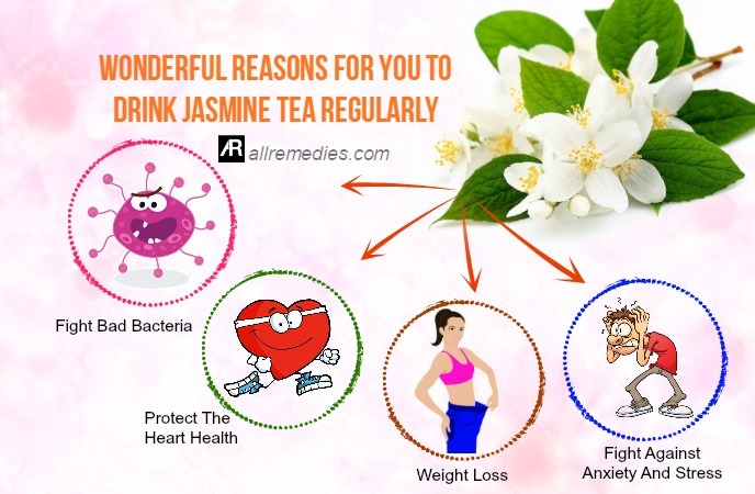 benefits of jasmine tea