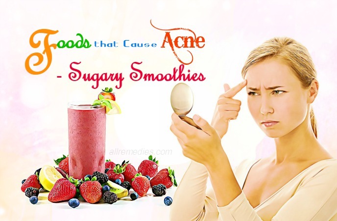 foods that cause acne