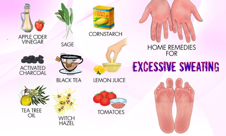 home remedies for excessive sweating