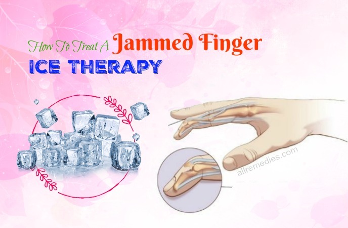 how to treat a jammed finger
