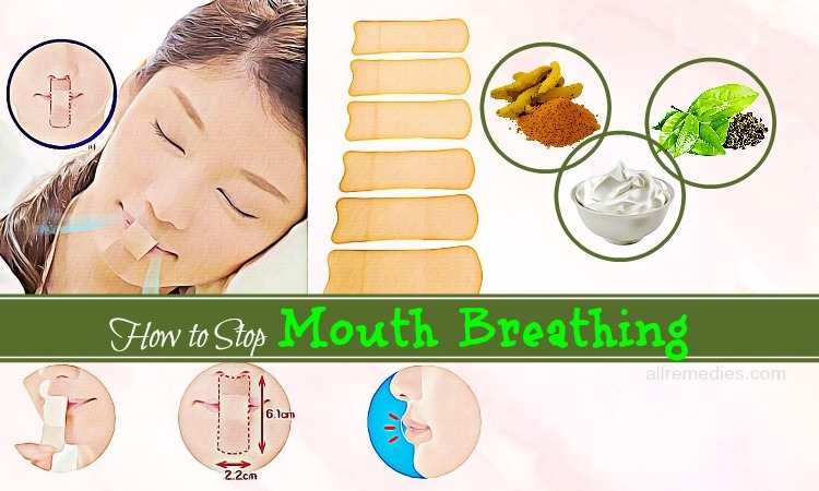 how to stop mouth breathing