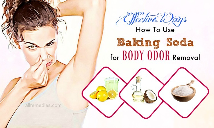 baking soda for body odor