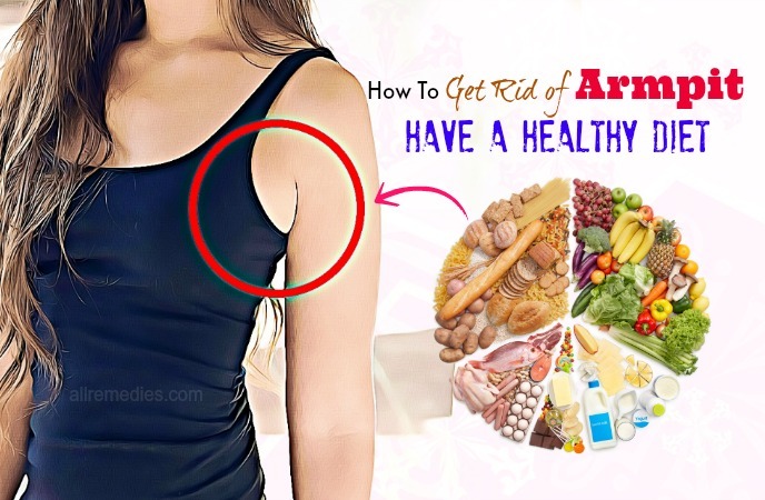 how to get rid of armpit fat