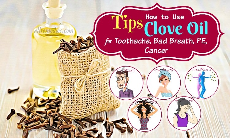 how to use clove oil