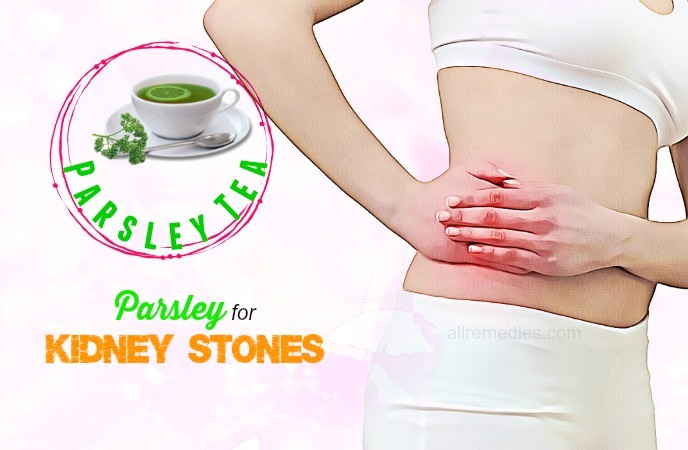 parsley for kidney stones