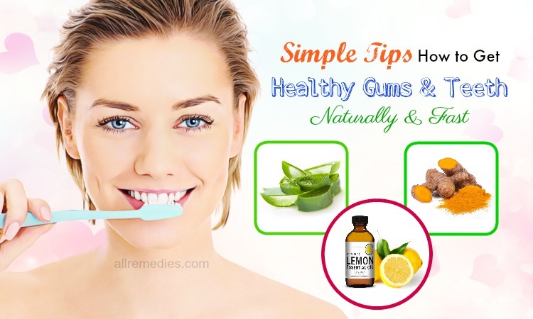 how to get healthy gums