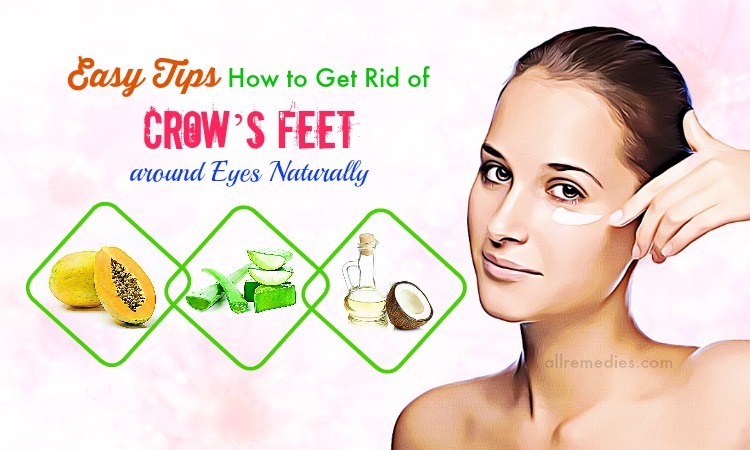 how to get rid of crows feet
