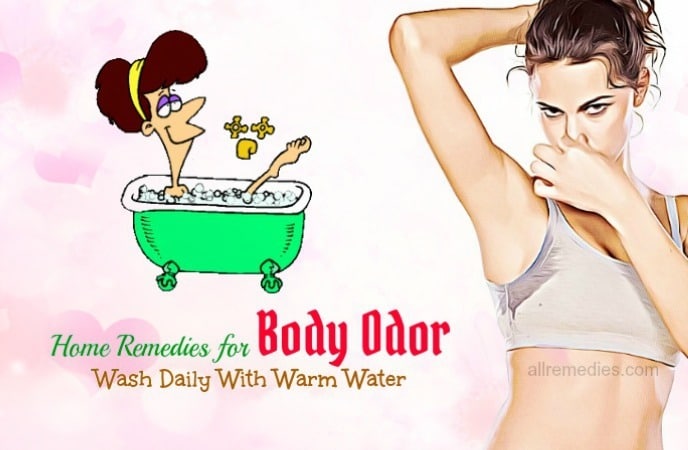 home remedies for body odor removal