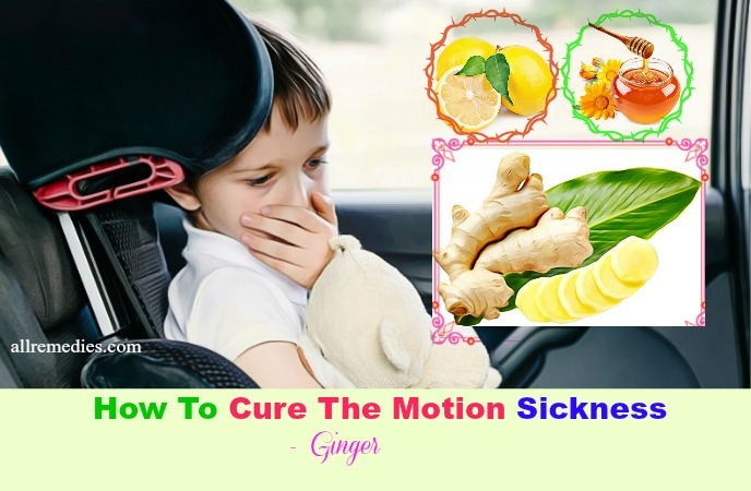 how to cure motion sickness