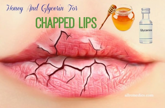 how to use honey for chapped lips