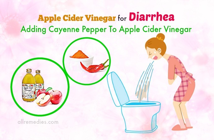 apple cider vinegar for diarrhea and vomiting