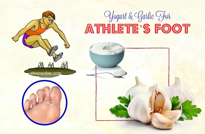 garlic for athletes foot