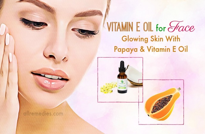 vitamin e oil for face
